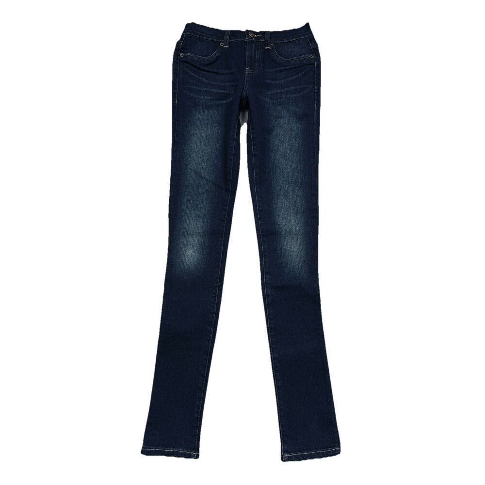 Henry & Belle Super Skinny Jeans 25 (25x32.5) Dark Wash Blue Stretch Womens New